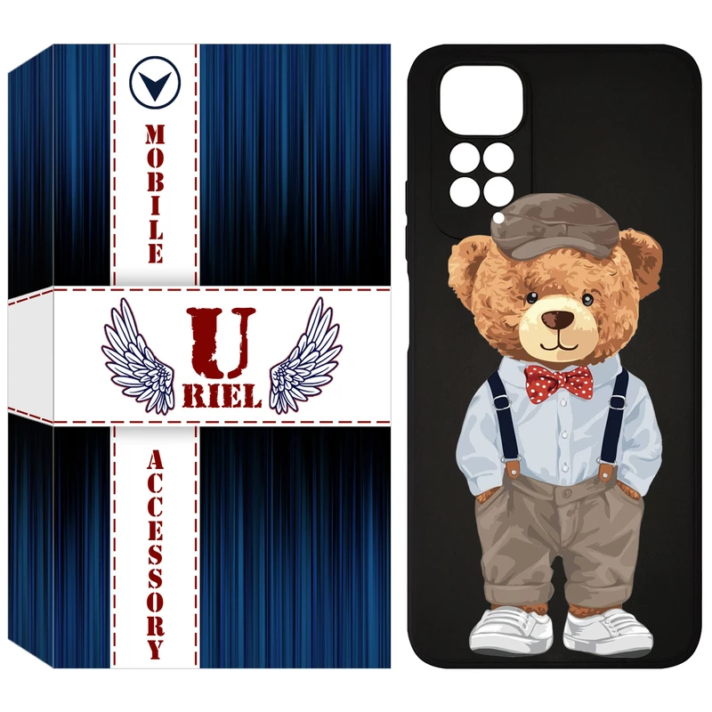 کاور یوریل مدل KSH کد 41 طرح تدی مناسب برای گوشی موبایل شیائومی Redmi Note 11 4G / Redmi Note 11S