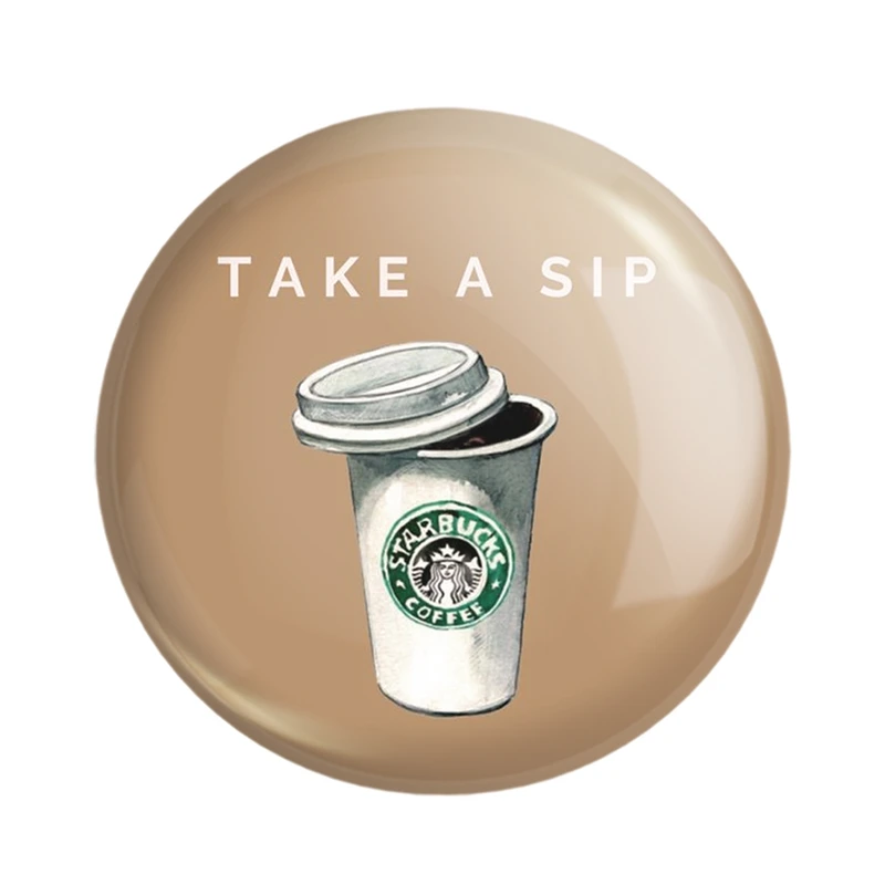 مگنت خندالو مدل کافی شاپ قهوه کد 27542