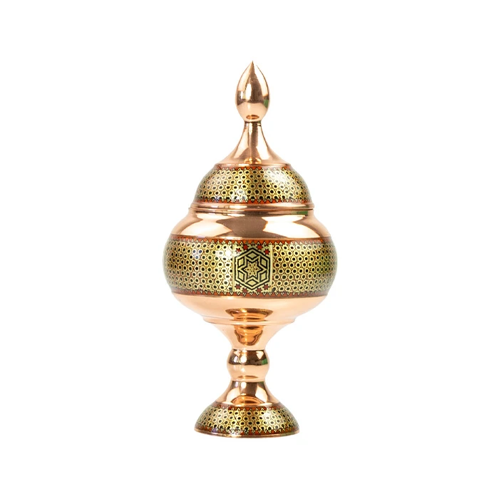 شکلات خوری خاتم کاری صنایع دستی اریسا کد 27