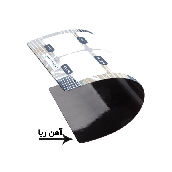 تخته وایت برد لاژید مدل برنامه ریزی درسی سایز 14x18 سانتی متر مجموعه 2 عددی