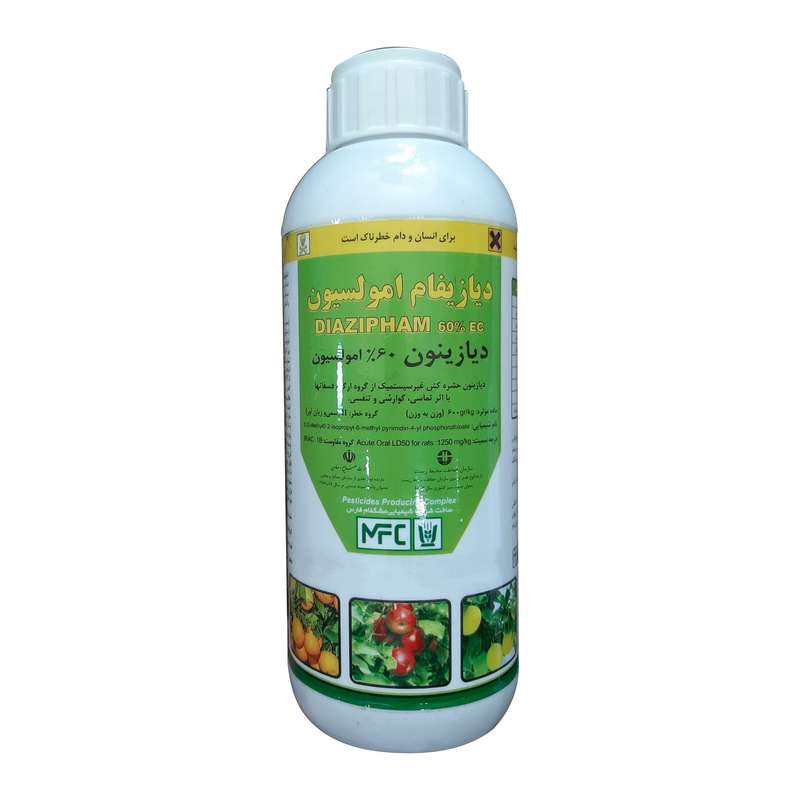 دیازینون مشکفام مدل D6 حجم 1 لیتر
