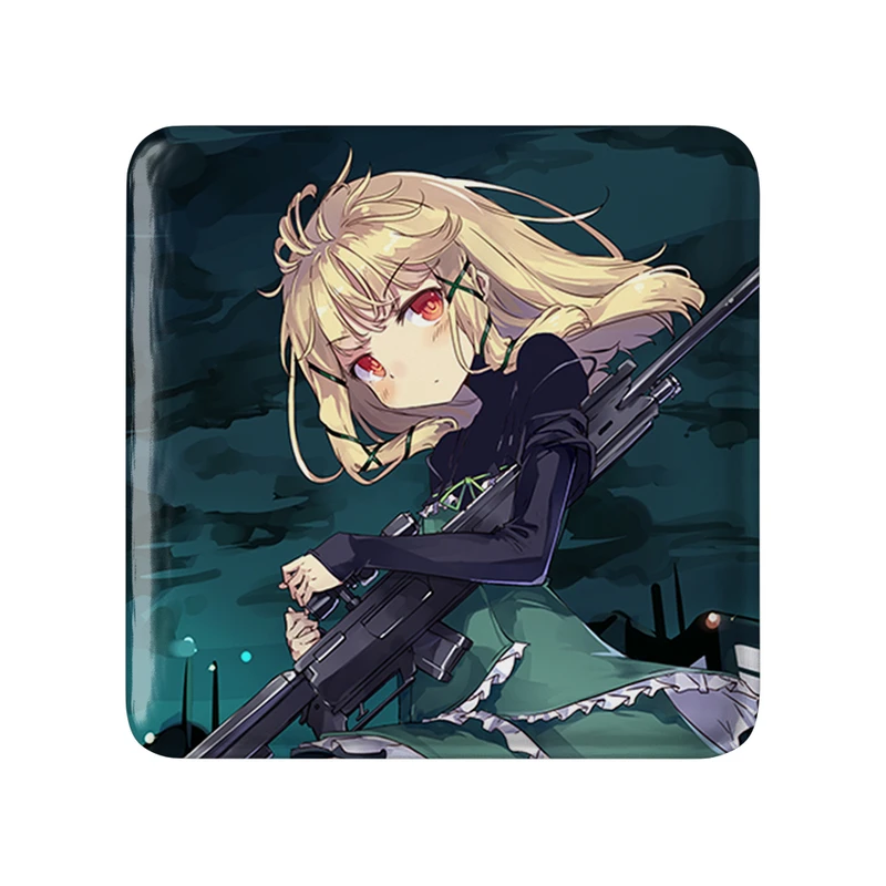 پیکسل خندالو طرح تینا انیمه گلوله سیاه مدل مربعی کد 35831