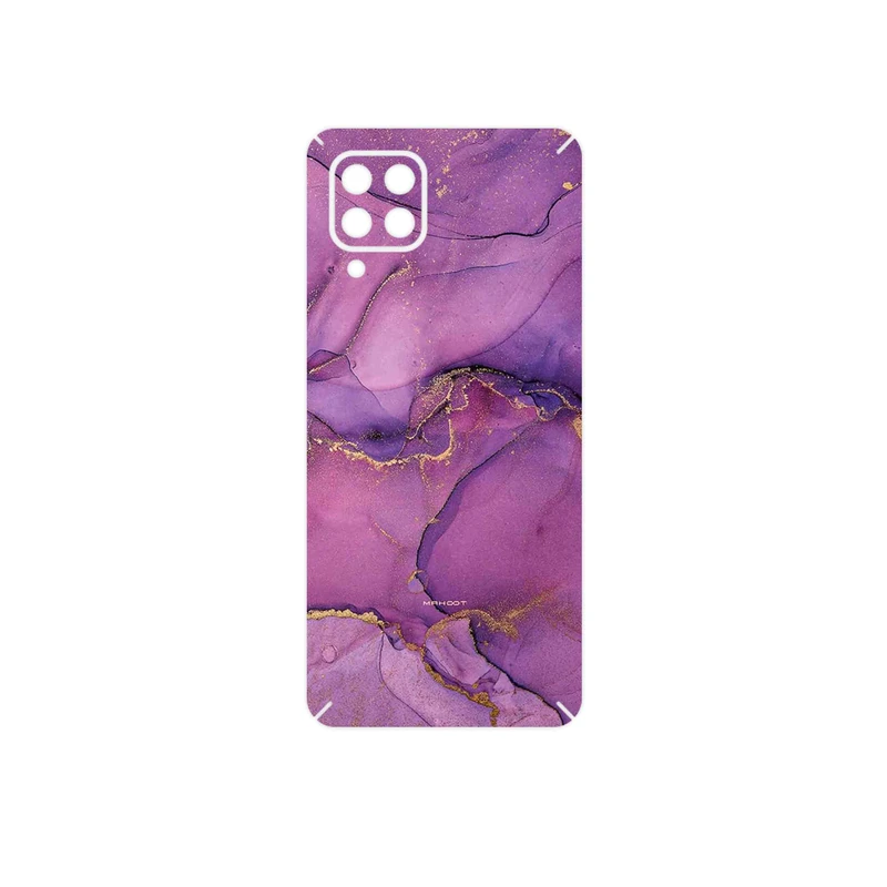 برچسب پوششی ماهوت مدل Purple Marble مناسب برای گوشی موبایل سامسونگ Galaxy M32