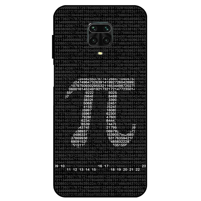 کاور مگافون طرح عدد پی مدل 7240 مناسب برای گوشی موبایل شیائومی Redmi Note 9S / 9 Pro / 9 Pro Max