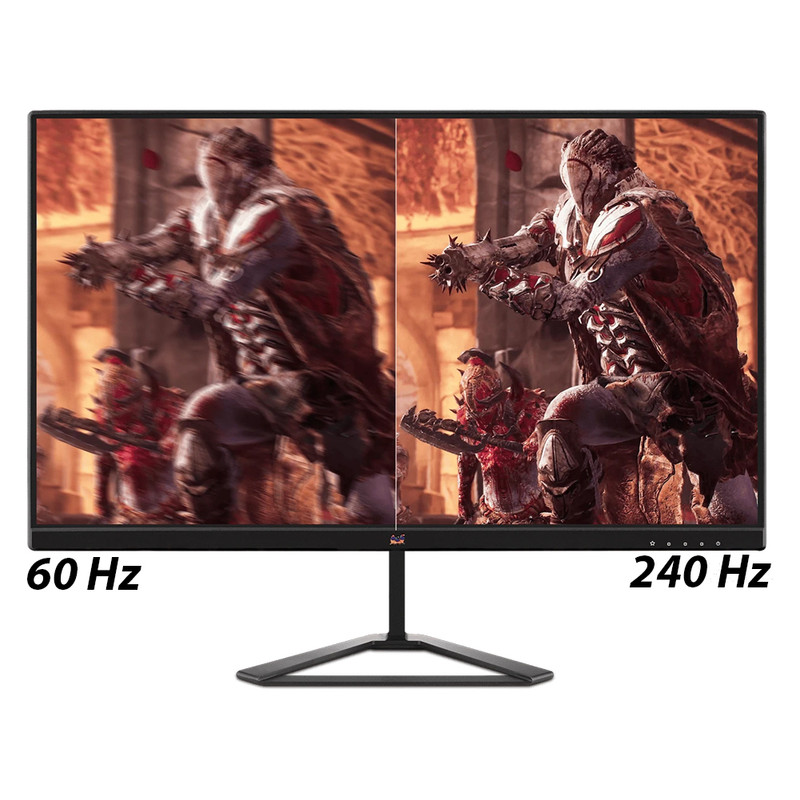 مانیتور گیمینگ 24 اینچ ویوسونیک مدل VX2479A-HD-PRO با وضوح Full HD، پنل IPS و نرخ بروزرسانی 240 هرتز
