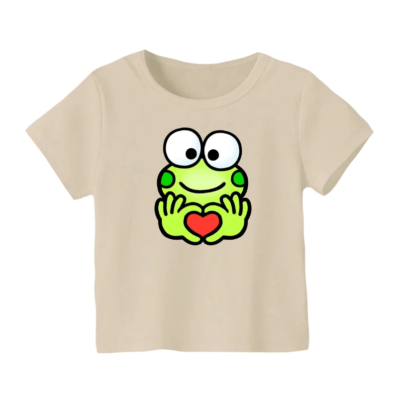 تی شرت آستین کوتاه بچگانه مدل قورباغه کد 2