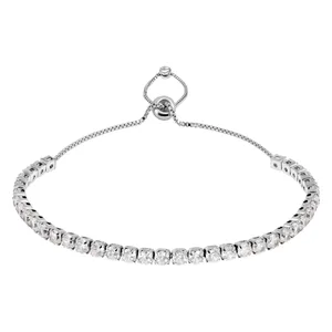 دستبند نقره زنانه اقلیمه مدل DN514