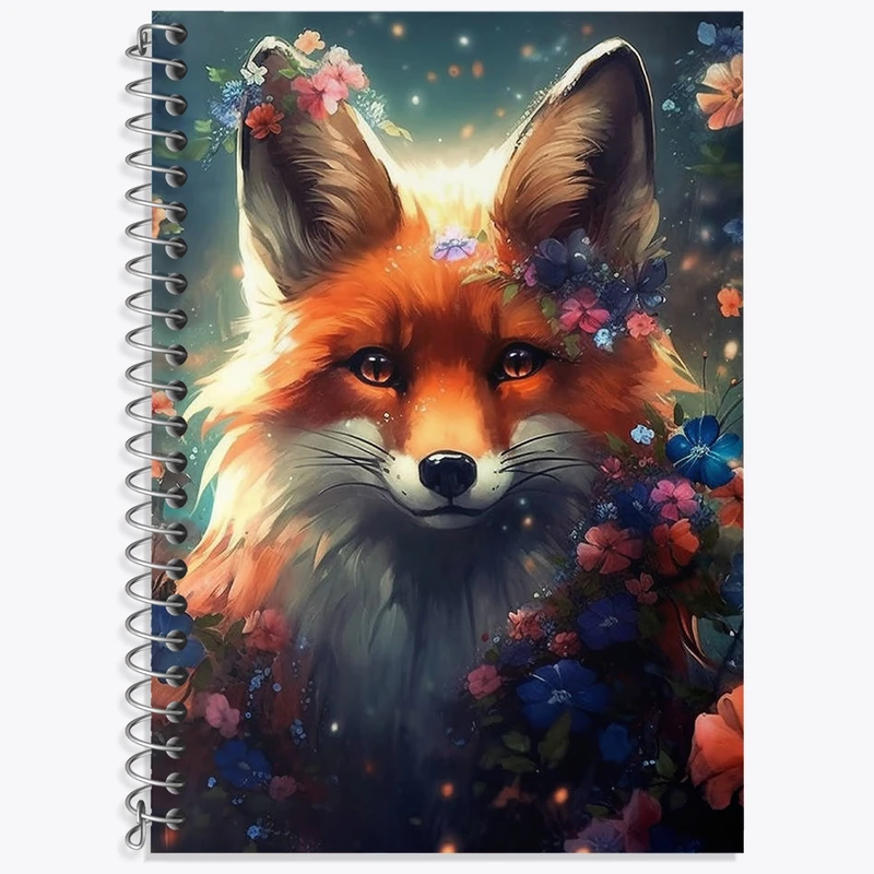 دفتر نت موسیقی 50 برگ خندالو طرح روباه کد N1712