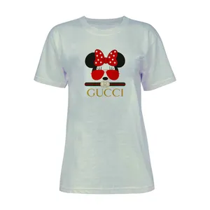 تی شرت آستین کوتاه زنانه مدل L209 رنگ طوسی