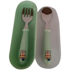 ست قاشق و چنگال کودک کد 250 بسته 2 عددی