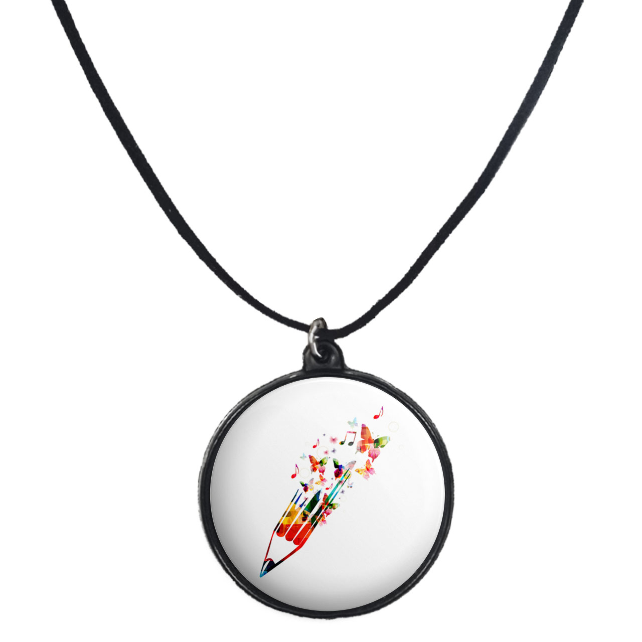 گردنبند پرمانه طرح جشن الفبا کد pmb.22631 مدل دو طرفه