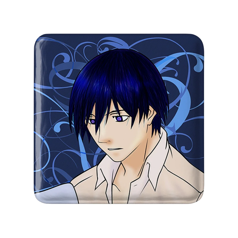 مگنت خندالو طرح هی انیمه تاریک تر از سیاهی Darker Than Black  مدل مربعی کد 22556