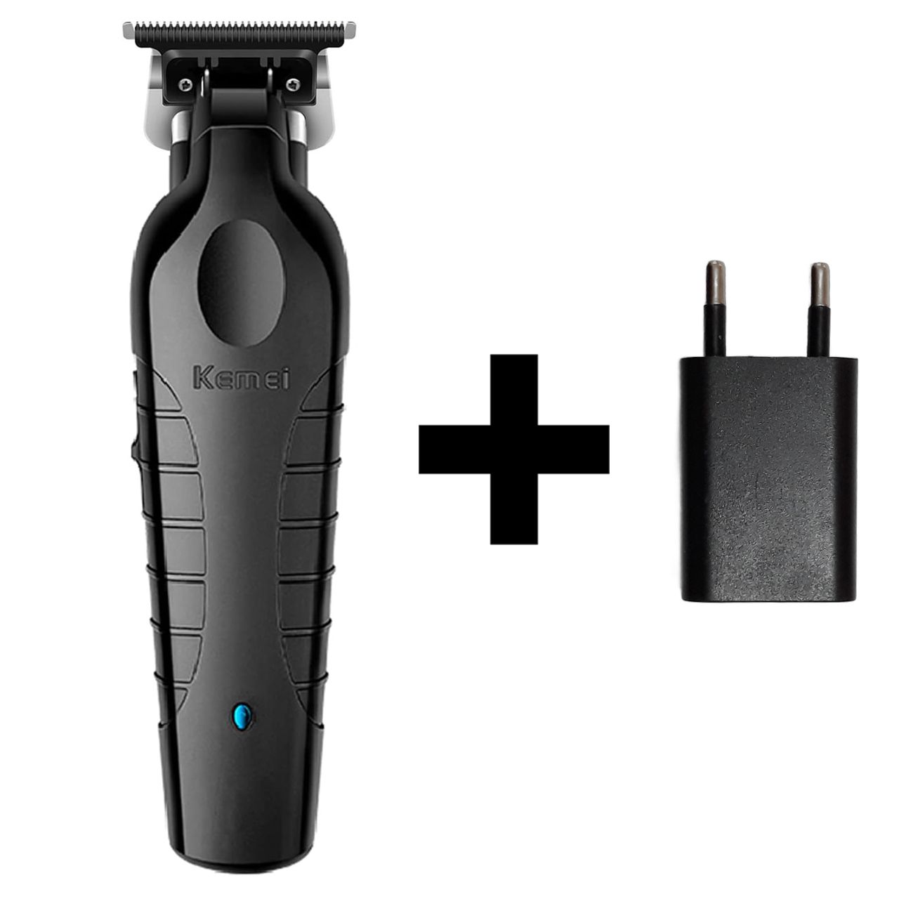 ماشین اصلاح موی صورت کیمی مدل KM-2299+5Vadapter، اصلاح به صورت خط زن، منبع انرژی باتری قابل شارژ، تکنولوژی اصلاح به صورت برش مستقیم، مدت زمان شارژ 180 دقیقه و مدت زمان استفاده پس از شارژ 180 دقیقه، به همراه آداپتور، برس تمیزکننده، روغن، 3 عدد شانه -  - 2