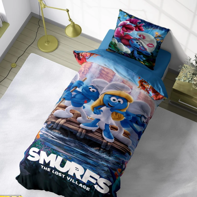 سرویس خواب تک نفره 4 تکه مدل اسمورفی ۱۲۰ کد ۱۹۰۲