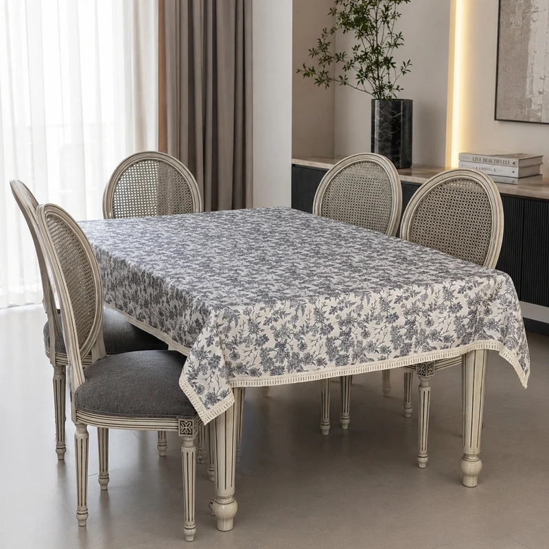 رومیزی مدل گلدار سایز 215x145 سانتی‌متر