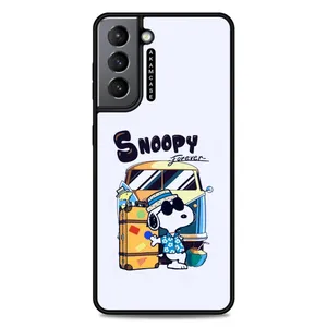AKAM AMCWSGS21-SNOOPY11 Cover For Samsung Galaxy S21