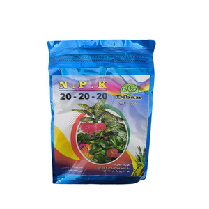 کود پودری برگردهی دیبان مدل npk-20-20-20 وزن یک کیلوگرم