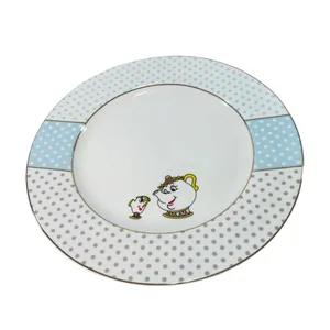 بشقاب طرح خانم پات کد 5031