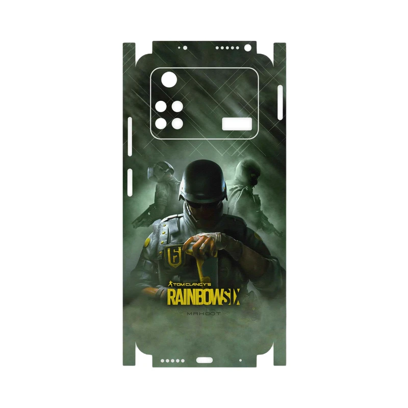 برچسب پوششی ماهوت مدل Rainbow-Six-Game-FullSkin مناسب برای گوشی موبایل شیائومی Poco M4 Pro 4G