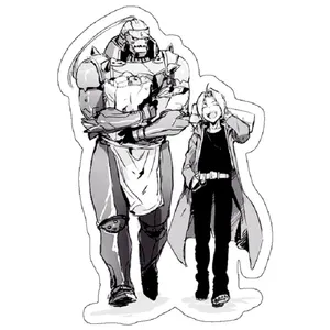 استیکر مدل Full Metal Alchemist Edward and Alphonse