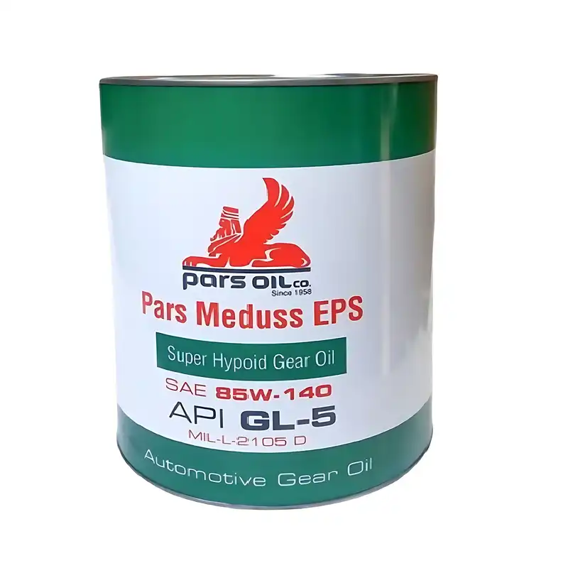 روغن گیربکس نفت پارس مدل مدوس ای پی اس EPS 85W140-GL5 حجم 3.785 لیتر