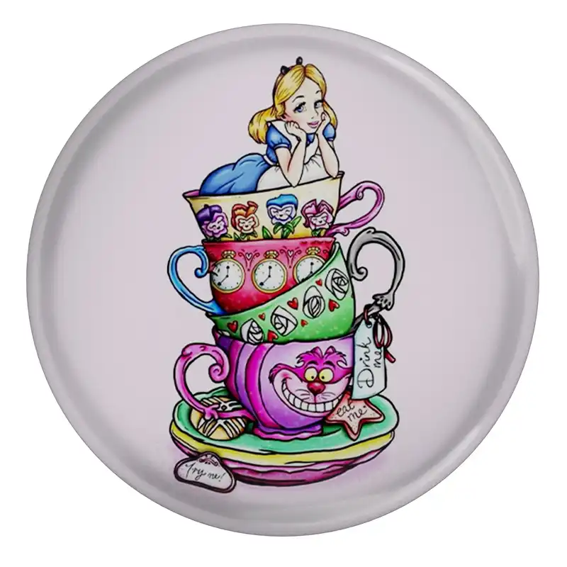 مگنت مدل S13279 طرح کارتون دختر پرنسس آلیس در سرزمین عجایب