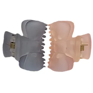 کلیپس مو زنانه مدل پاپیون پاستلی بسته 2 عددی