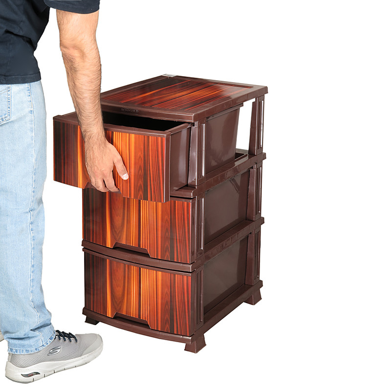 فایل کشویی رزگلد مدل چوب-l3