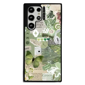 AKAM AMC-WSGS22U-GREEN-12 Cover For Samsung Galaxy S21 Ultra