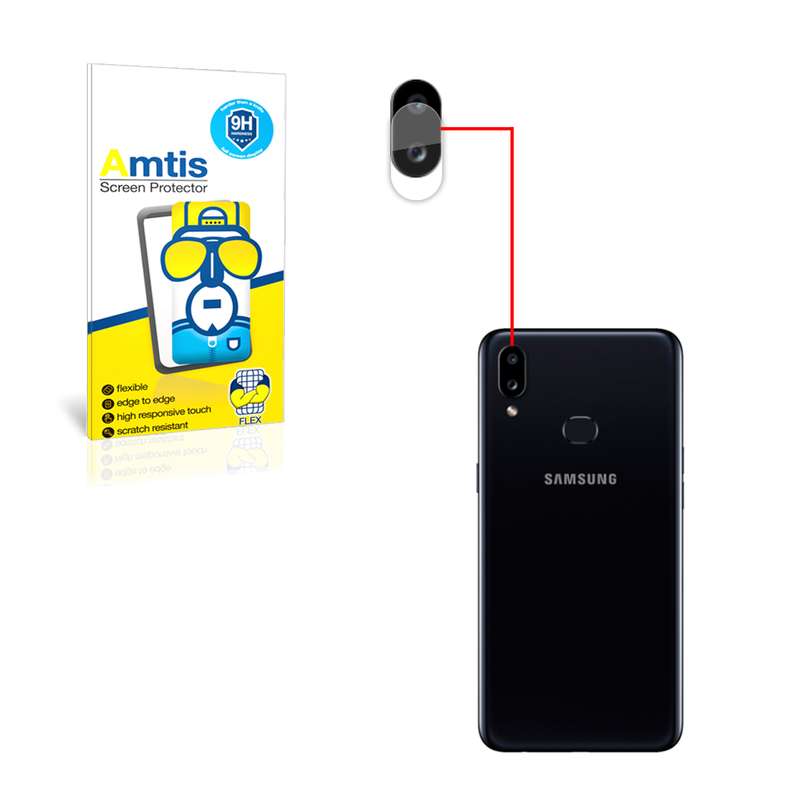 محافظ لنز دوربین امتیس مدل a10s مناسب برای گوشی موبایل سامسونگ GALAXY A10S
