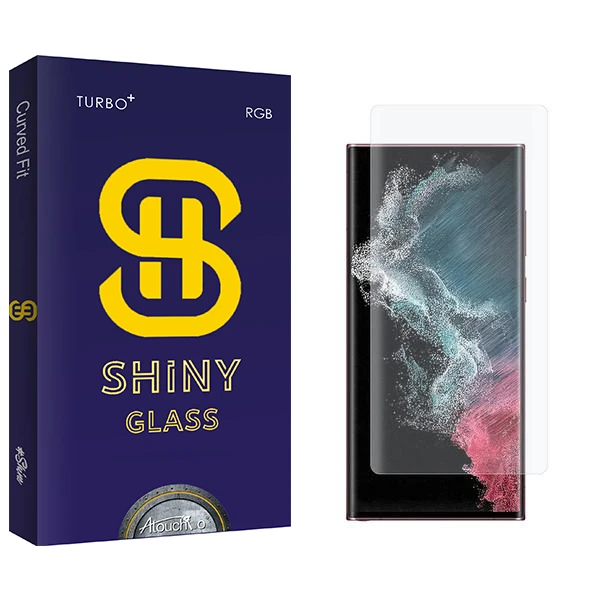 محافظ صفحه نمایش آتوچبو مدل Shiny S22 uv مناسب برای گوشی موبایل سامسونگ Galaxy S22 Ultra 5G