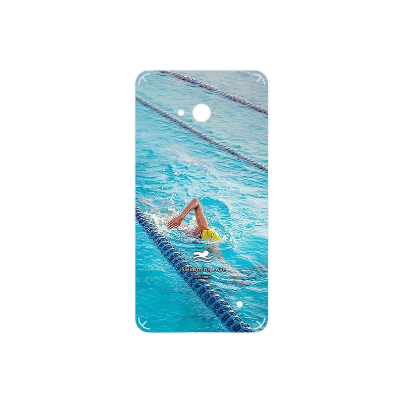 برچسب پوششی ماهوت مدل Swimming مناسب برای گوشی موبایل مایکروسافت Lumia 640