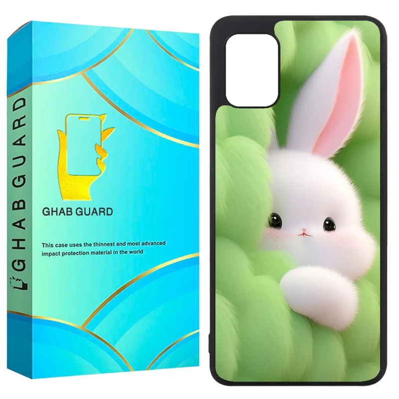 کاور قاب گارد طرح خرگوش مدل GCHPA31 مناسب برای گوشی موبایل سامسونگ Galaxy A31