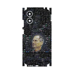 MAHOOT Collage of Steve Jobs 2-FullSkin Cover Sticker for Motorola Moto G04s