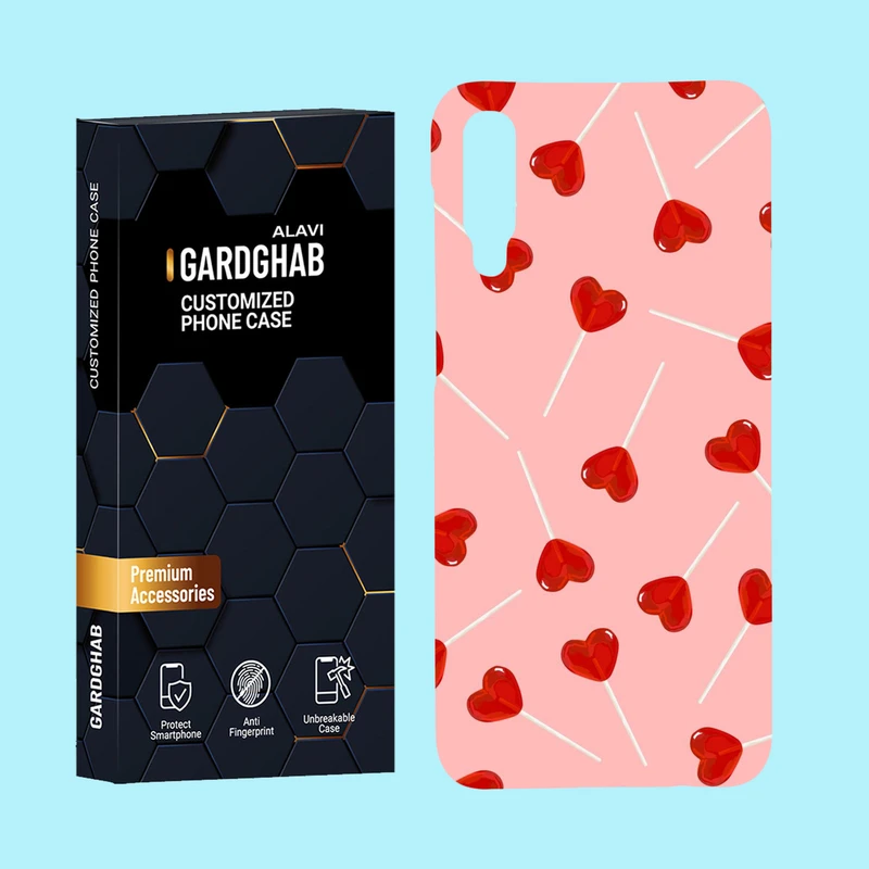 کاور گارد قاب علوی مدل عاشقانه مناسب برای گوشی موبایل سامسونگ Galaxy A50 / A50s / A30s