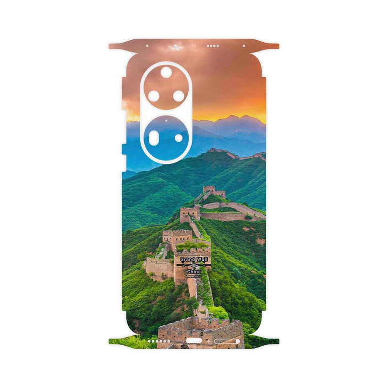 برچسب پوششی ماهوت مدل China Grand Wall-FullSkin مناسب برای گوشی موبایل هوآوی P50 Pro