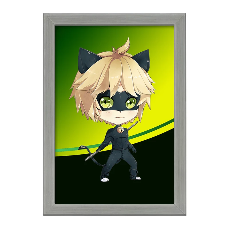 تابلو خندالو طرح پسر گربه ای کد 25016