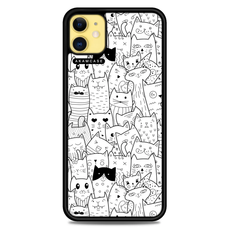 کاور آکام مدل AMC-WA11-CATS-19 مناسب برای گوشی موبایل اپل iPhone 11