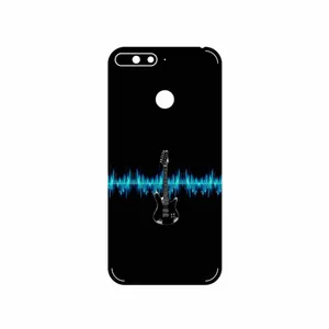 MAHOOT Electric Guitar Cover Sticker for Huawei Y6 Prime 2018