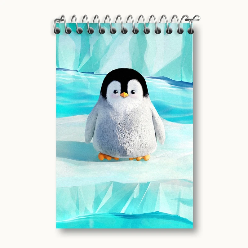 دفتر یادداشت 50 برگ خندالو مدل پنگوئن کد F921