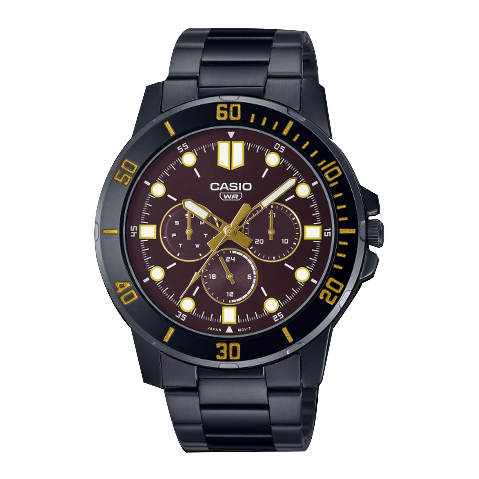 ساعت مچی عقربه‌ای مردانه کاسیو مدل MTP-VD300B-5EUDFF