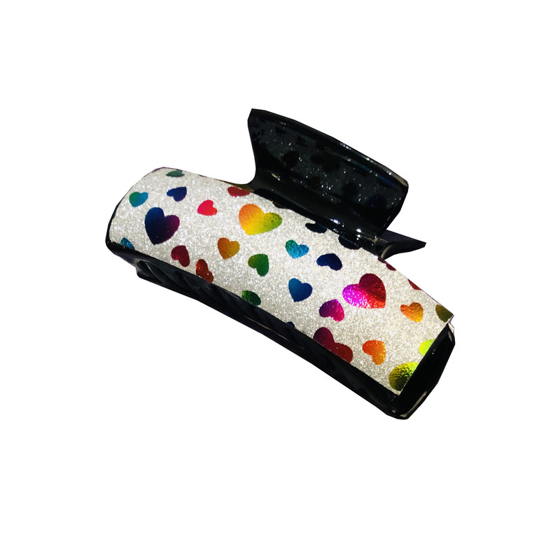 کلیپس مو زنانه مدل قلبی