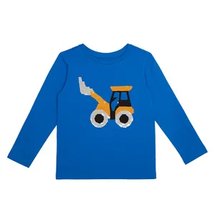 تی‌شرت آستین بلند پسرانه سین سی مدل 6655