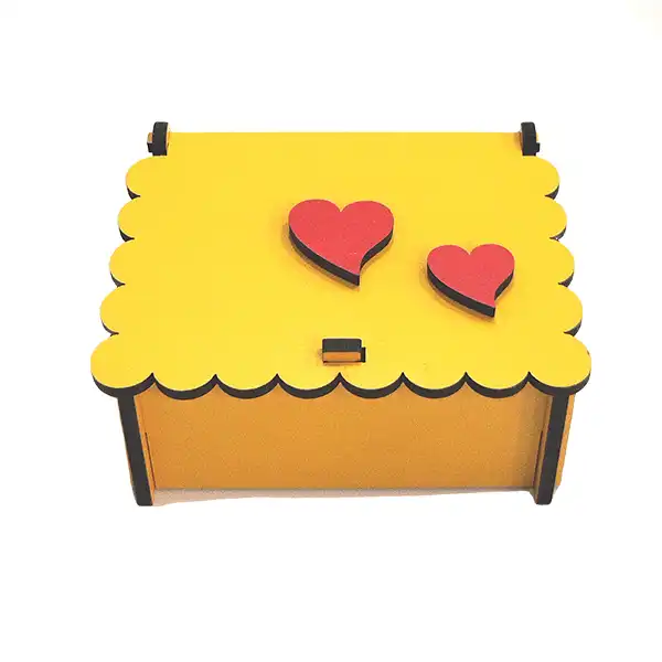 جعبه جواهرات مدل چوبی