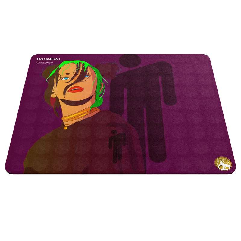 ماوس پد هومرو مدل A6318 طرح بیلی آیلیش