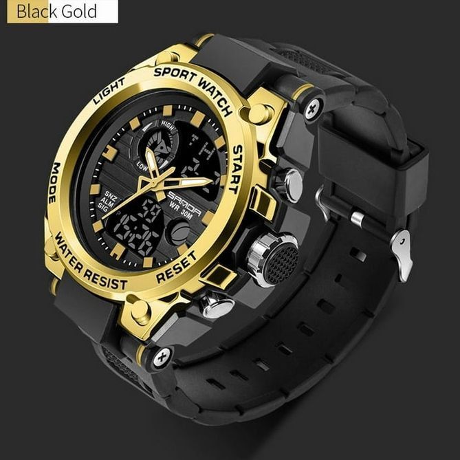 ساعت مچی دیجیتال مردانه مدل دوزمانه099 -  - 4