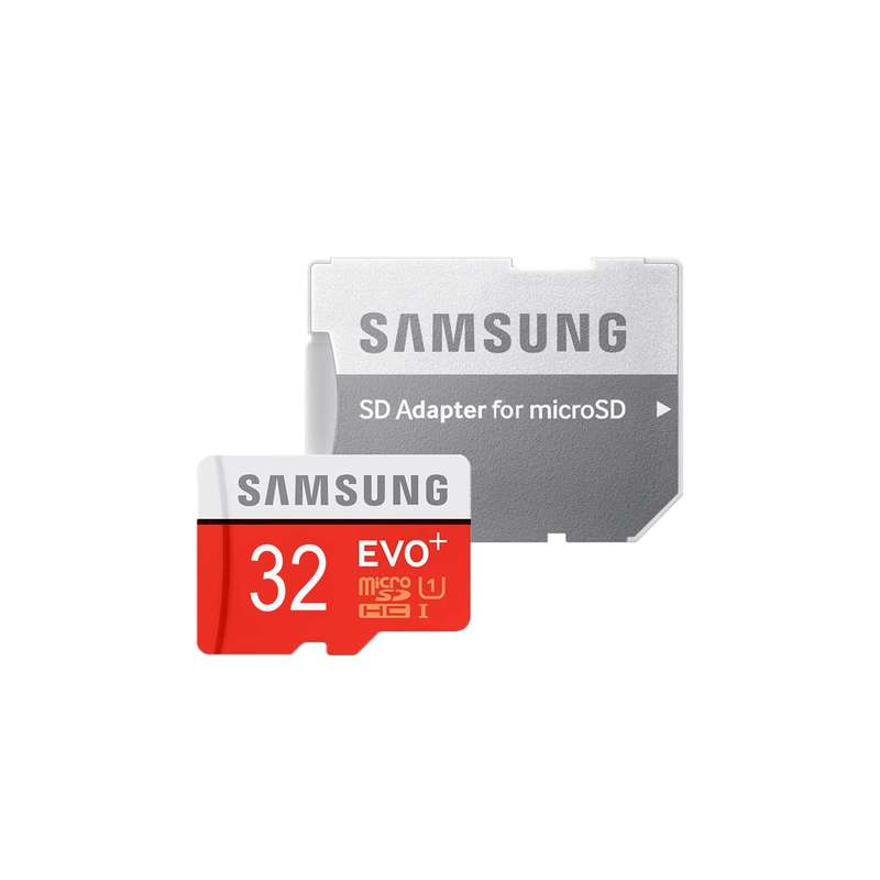 کارت حافظه سامسونگ microSDXC مدل Evo Plus کلاس 10 استاندارد UHS-I card سرعت 80MBps ظرفیت 32 گیگابایت به همراه آداپتور SD کارت حافظه سامسونگ microSDXC مدل Evo Plus کلاس 10 استاندارد UHS-I card سرعت 80MBps ظرفیت 32 گیگابایت به همراه آداپتور SD