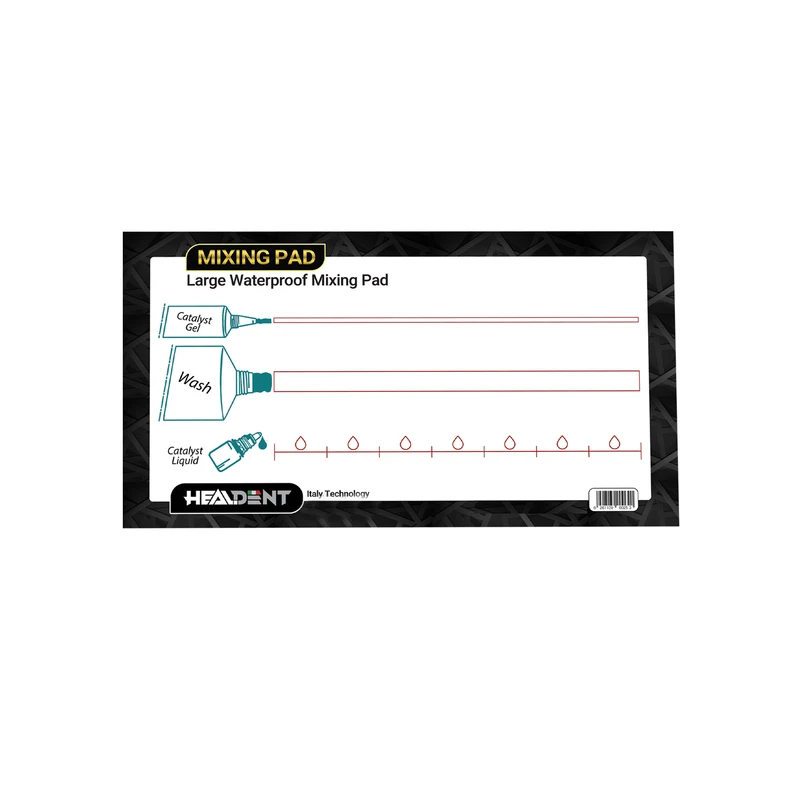 دفترچه میکس مواد قالبگیری دندانپزشکی هیلدنت مدل X15