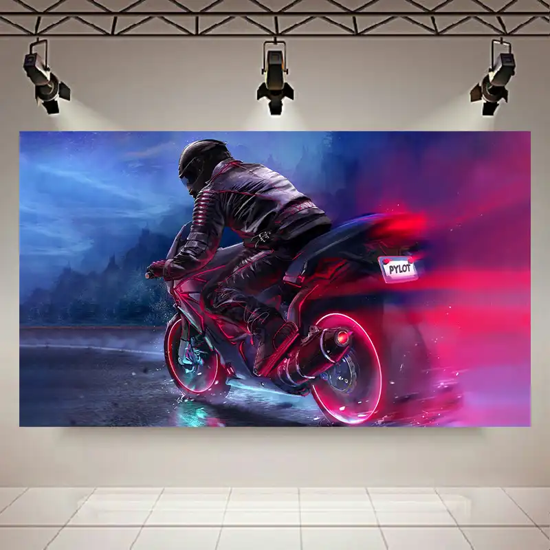 تابلو شاسی طرح موتور مدل نئون کد AR5860