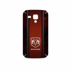 MAHOOT Dodge Cover Sticker for Samsung Galaxy S Duos GT S7562